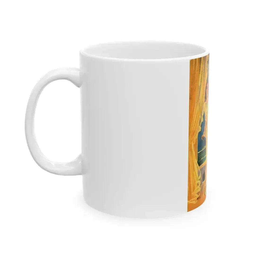 Bermuda Grapevine, MacKill's Mystery magazine backcover, September 1952 - White Coffee Mug - Go Mug Yourself