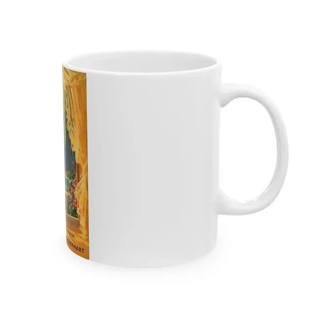 Bermuda Grapevine, MacKill's Mystery magazine backcover, September 1952 - White Coffee Mug - Go Mug Yourself