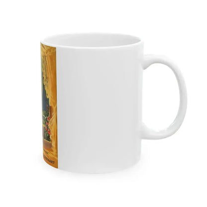 Bermuda Grapevine, MacKill's Mystery magazine backcover, September 1952 - White Coffee Mug - Go Mug Yourself