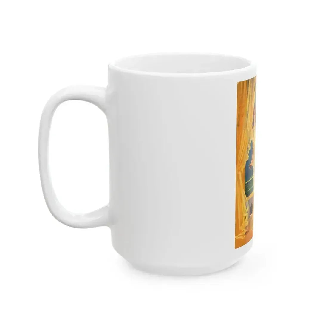 Bermuda Grapevine, MacKill's Mystery magazine backcover, September 1952 - White Coffee Mug - Go Mug Yourself