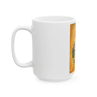 Bermuda Grapevine, MacKill's Mystery magazine backcover, September 1952 - White Coffee Mug - Go Mug Yourself