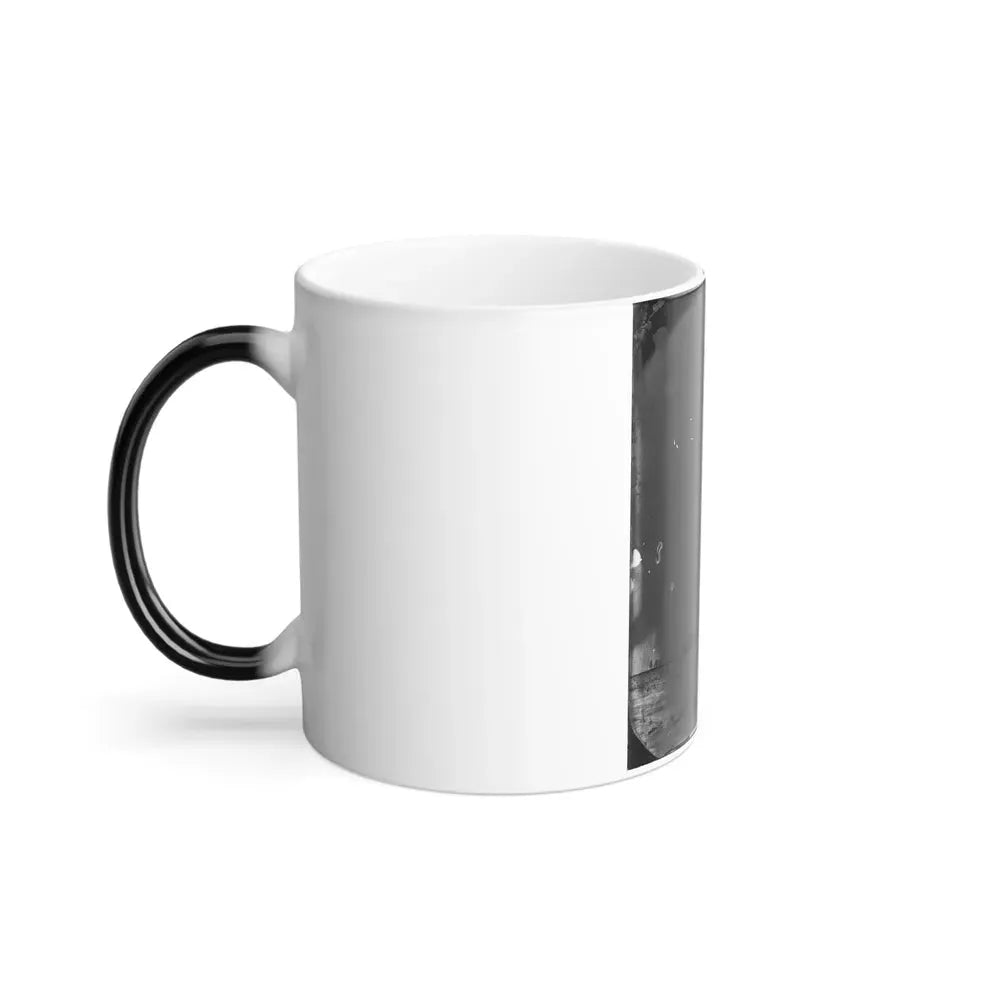 Bermuda Hundred, James River, Virginia. Signal Tower on Left of Bermuda Line (U.S. Civil War) Color Changing Coffee Mug 11oz - Go Mug Yourself