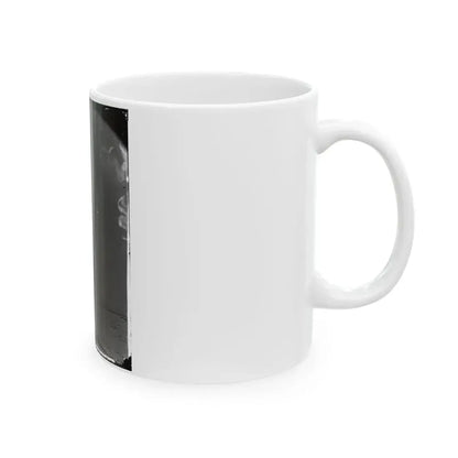 Bermuda Hundred, James River, Virginia. Signal Tower On Left Of Bermuda Line (U.S. Civil War) White Coffee Mug - Go Mug Yourself