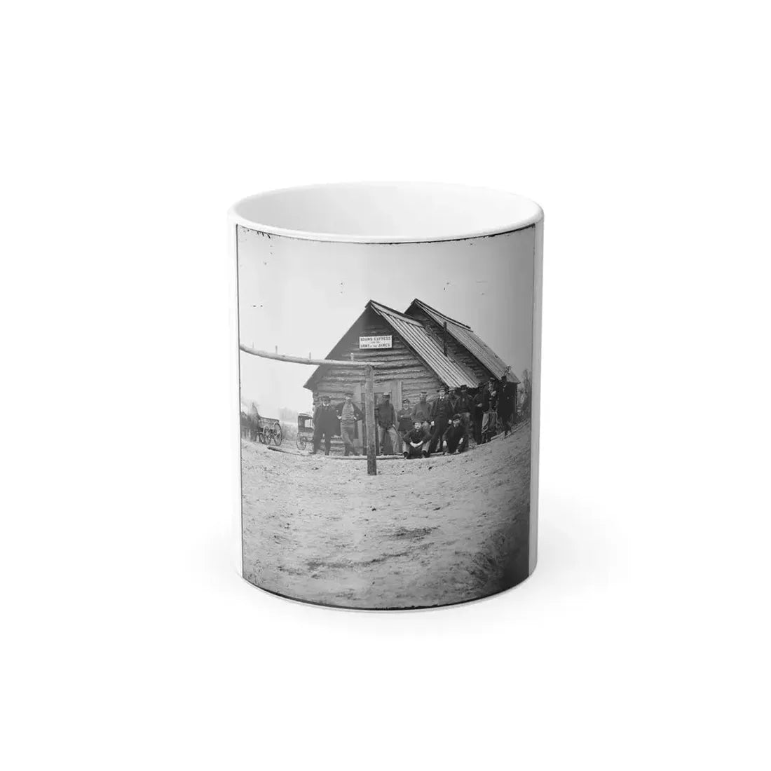 Bermuda Hundred, Va. Adams Express Office, Army of the James (U.S. Civil War) Color Changing Coffee Mug 11oz Default Title 11oz - Go Mug Yourself