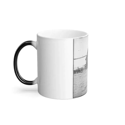 Bermuda Hundred, Va. Adams Express Office, Army of the James (U.S. Civil War) Color Changing Coffee Mug 11oz - Go Mug Yourself