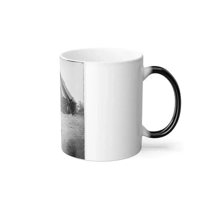 Bermuda Hundred, Va. Adams Express Office, Army of the James (U.S. Civil War) Color Changing Coffee Mug 11oz - Go Mug Yourself