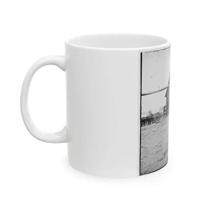 Bermuda Hundred, Va. Adams Express Office, Army Of The James (U.S. Civil War) White Coffee Mug - Go Mug Yourself