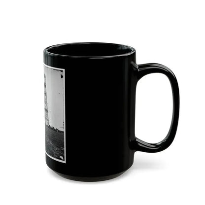 Bermuda Hundred, Va. Butler's Signal Tower; Another View (U.S. Civil War) Black Coffee Mug - Go Mug Yourself