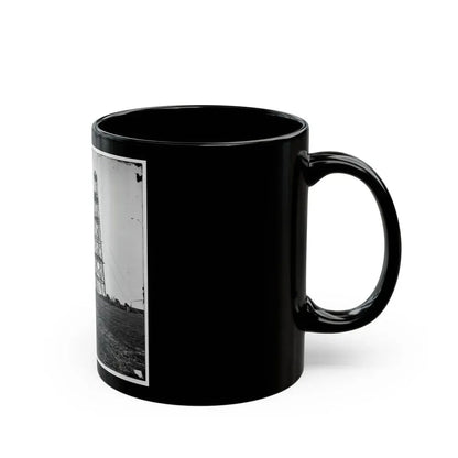 Bermuda Hundred, Va. Butler's Signal Tower; Another View (U.S. Civil War) Black Coffee Mug - Go Mug Yourself