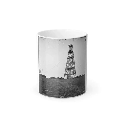 Bermuda Hundred, Va. Butler's Signal Tower; Another View (U.S. Civil War) Color Changing Coffee Mug 11oz Default Title - Go Mug Yourself