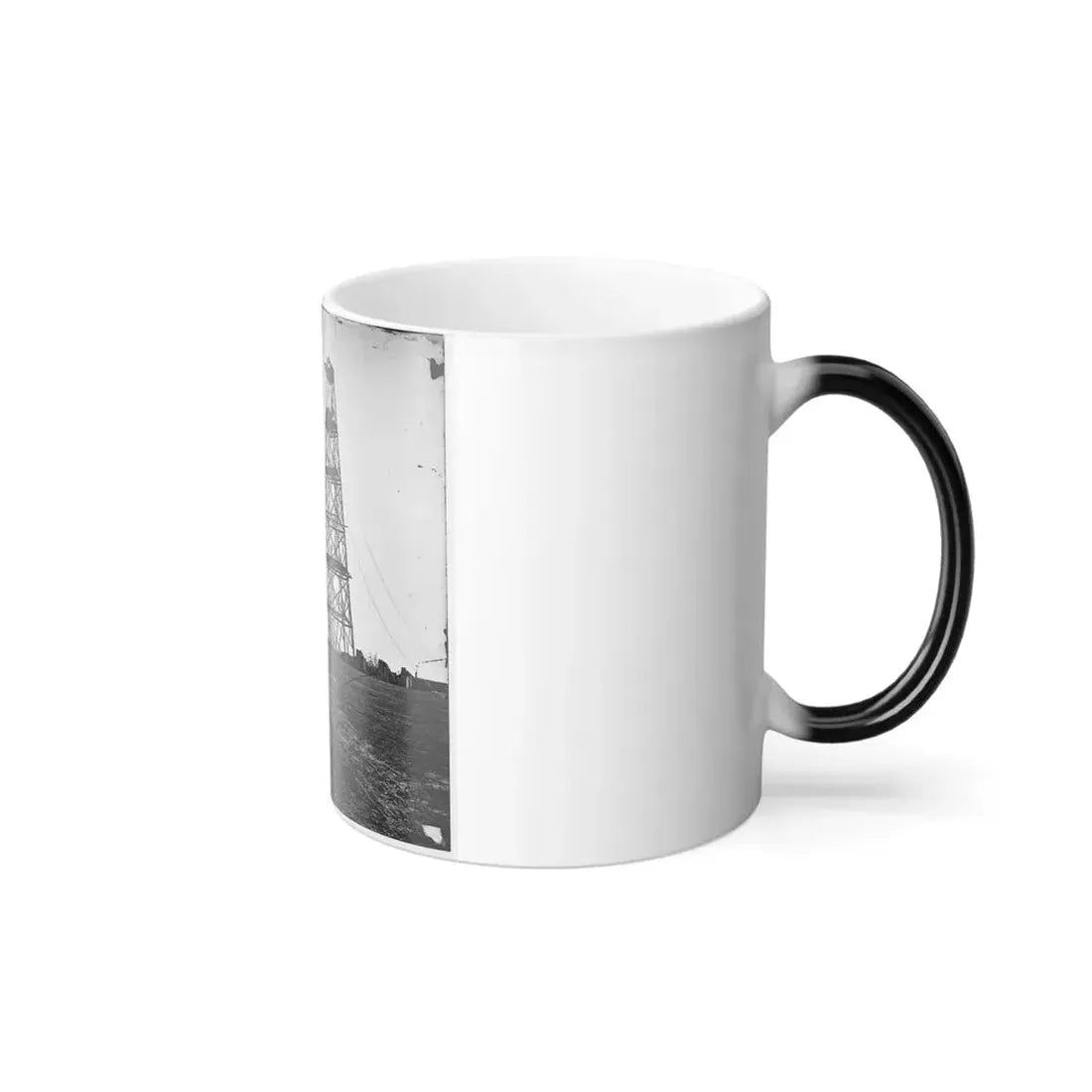 Bermuda Hundred, Va. Butler's Signal Tower; Another View (U.S. Civil War) Color Changing Coffee Mug 11oz - Go Mug Yourself