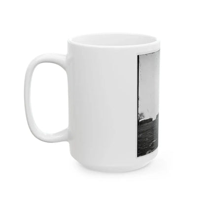 Bermuda Hundred, Va. Butler's Signal Tower; Another View (U.S. Civil War) White Coffee Mug - Go Mug Yourself