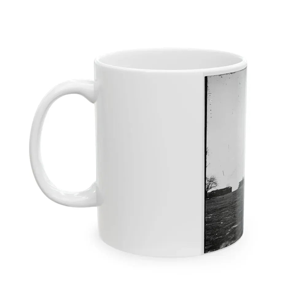 Bermuda Hundred, Va. Butler's Signal Tower; Another View (U.S. Civil War) White Coffee Mug - Go Mug Yourself
