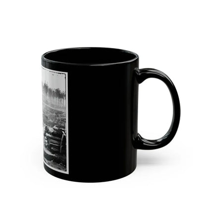 Bermuda Hundred, Va. Federal Earthworks On Left Of The Line, Near Point Of Rocks (U.S. Civil War) Black Coffee Mug - Go Mug Yourself