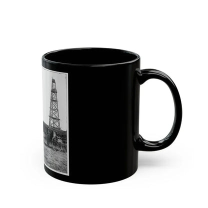 Bermuda Hundred, Va. Photographer At Butler's Signal Tower (U.S. Civil War) Black Coffee Mug - Go Mug Yourself