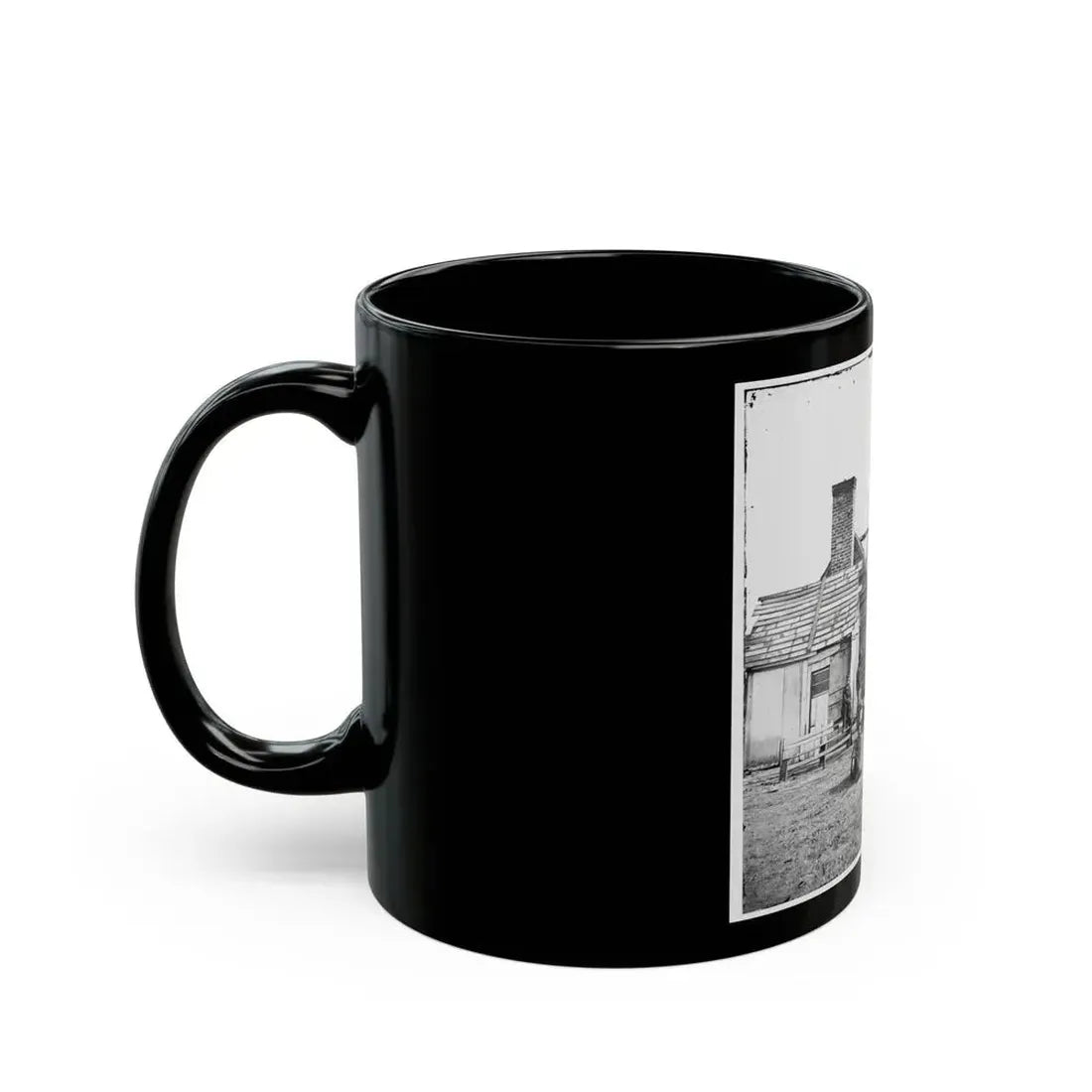 Bermuda Hundred, Va. Photographer At Butler's Signal Tower (U.S. Civil War) Black Coffee Mug - Go Mug Yourself