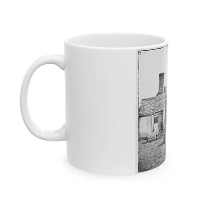 Bermuda Hundred, Va. Photographer At Butler's Signal Tower (U.S. Civil War) White Coffee Mug - Go Mug Yourself