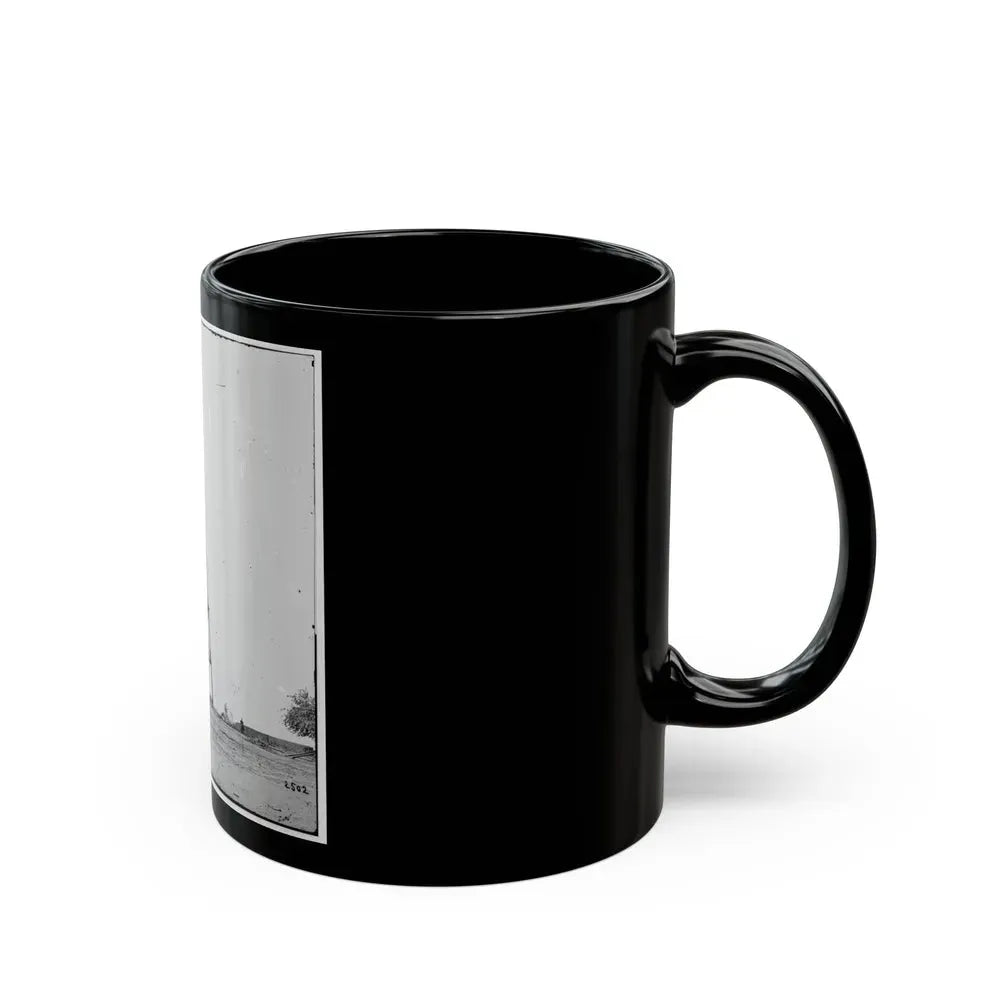 Bermuda Hundred, Va. Signal Tower On Left Of The Line Near The Appomattox River (U.S. Civil War) Black Coffee Mug - Go Mug Yourself