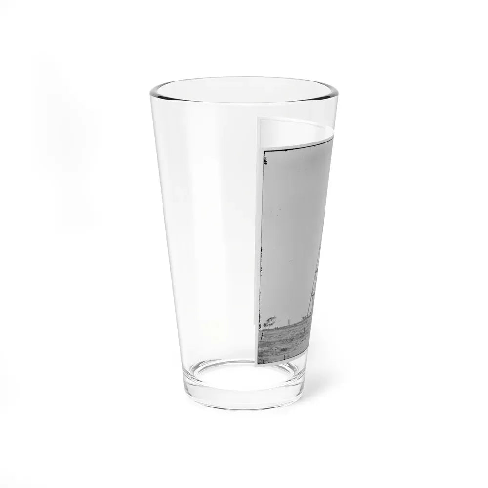 Bermuda Hundred, Va. Signal Tower On Left Of The Line Near The Appomattox River (U.S. Civil War) Pint Glass 16oz - Go Mug Yourself