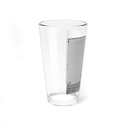 Bermuda Hundred, Va. Signal Tower On Left Of The Line Near The Appomattox River (U.S. Civil War) Pint Glass 16oz - Go Mug Yourself