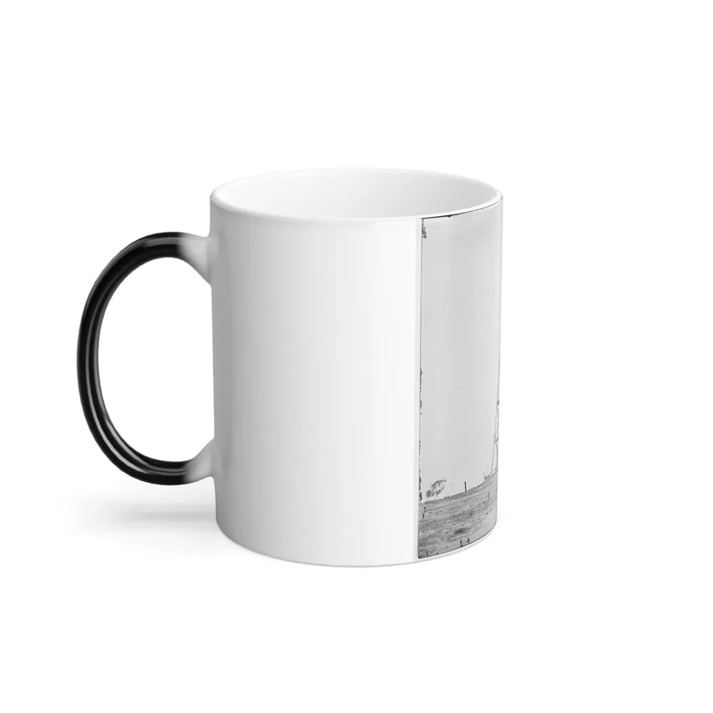 Bermuda Hundred, Va. Signal Tower on Left of the Line Near the Appomattox River (U.S. Civil War) Color Changing Coffee Mug 11oz-Go Mug Yourself