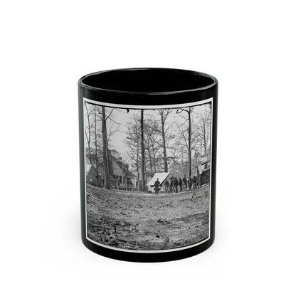 Bermuda Hundred, Virginia. Gen. Benjamin Butler's Headquarters (U.S. Civil War) Black Coffee Mug 11oz - Go Mug Yourself