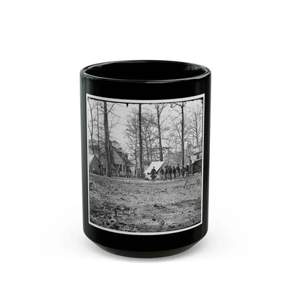Bermuda Hundred, Virginia. Gen. Benjamin Butler's Headquarters (U.S. Civil War) Black Coffee Mug 15oz - Go Mug Yourself