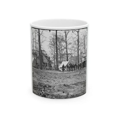 Bermuda Hundred, Virginia. Gen. Benjamin Butler's Headquarters (U.S. Civil War) White Coffee Mug 11oz - Go Mug Yourself