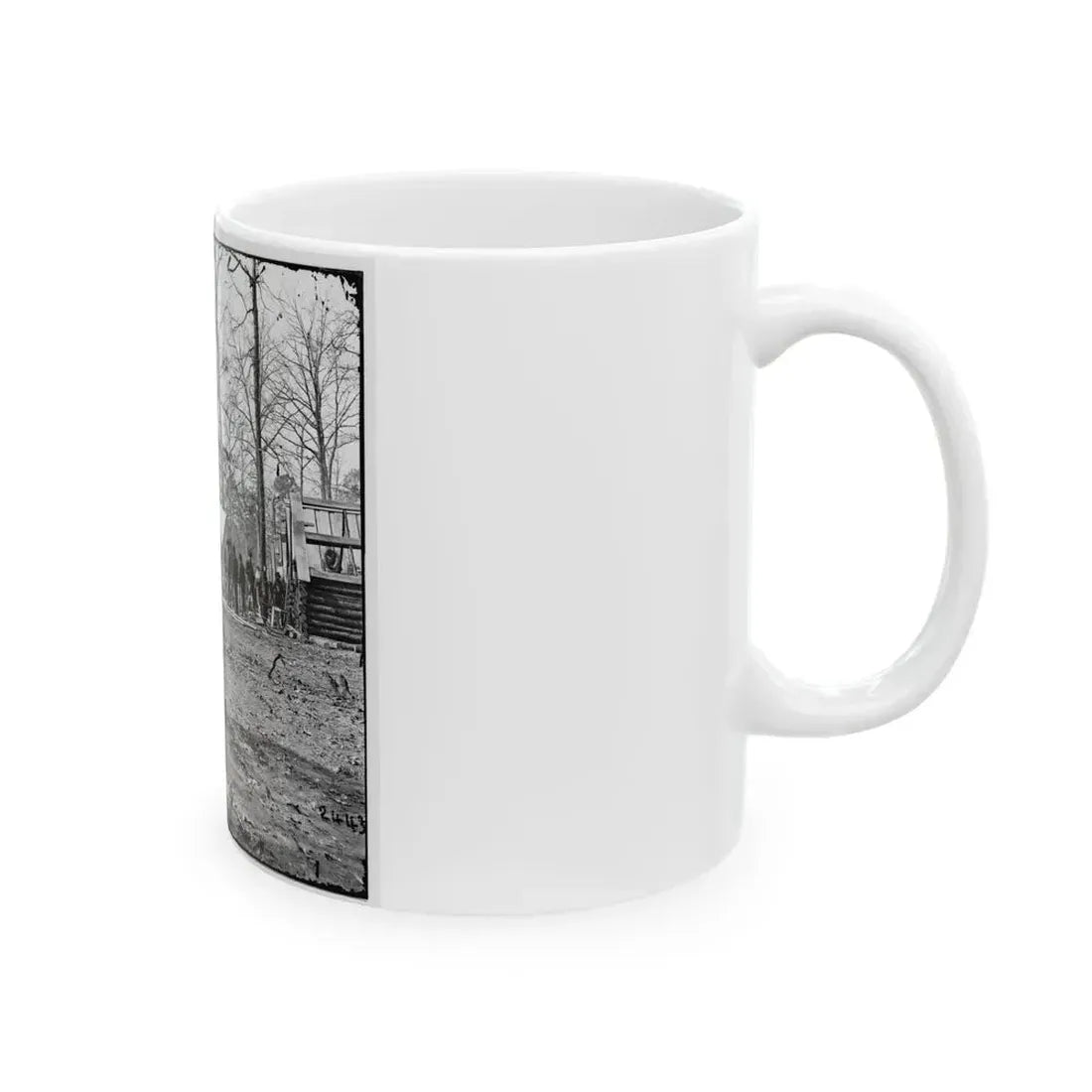 Bermuda Hundred, Virginia. Gen. Benjamin Butler's Headquarters (U.S. Civil War) White Coffee Mug - Go Mug Yourself