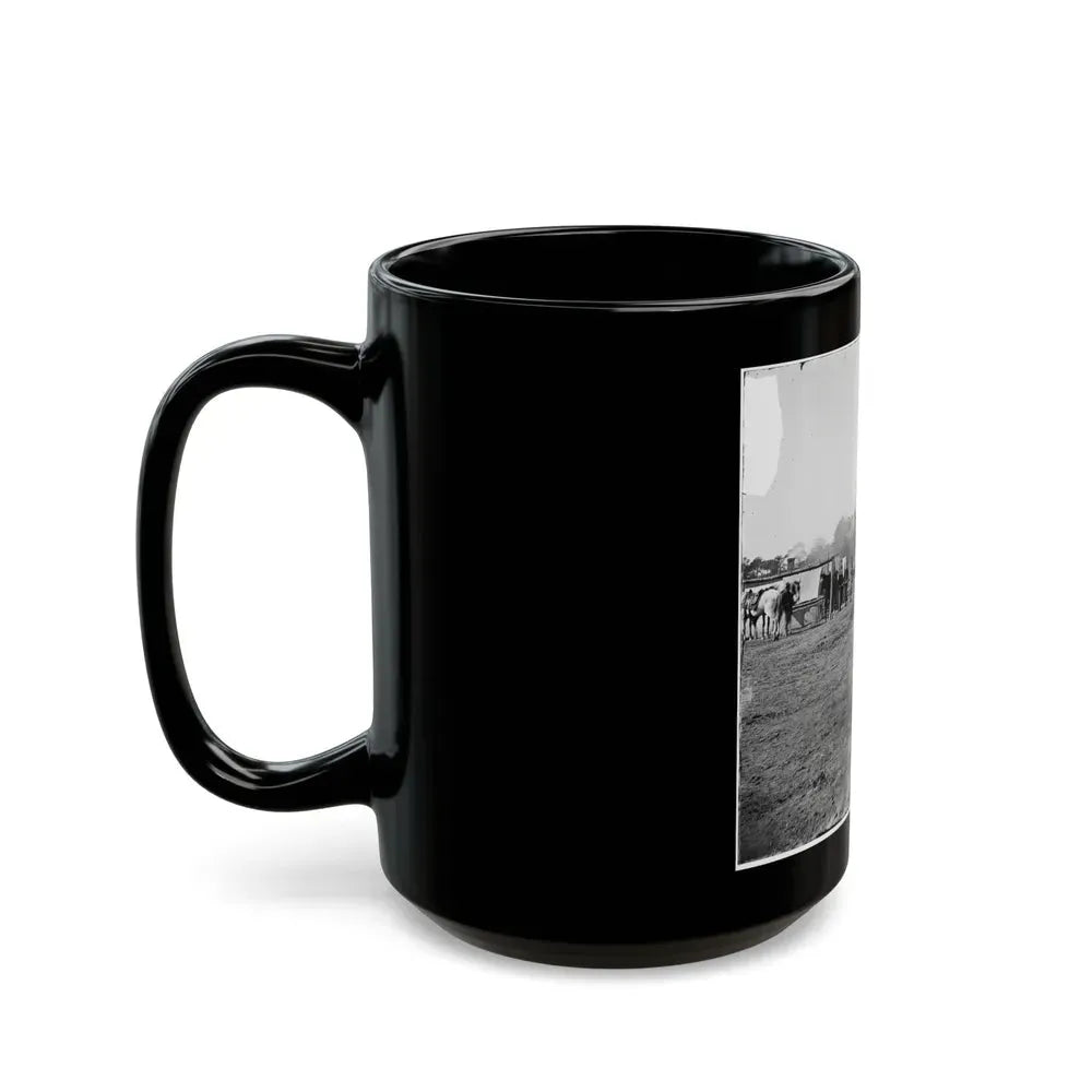 Bermuda Hundred, Virginia. Gen. Butler's Staff Officers Quarters (U.S. Civil War) Black Coffee Mug - Go Mug Yourself