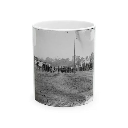 Bermuda Hundred, Virginia. Gen. Butler's Staff Officers Quarters (U.S. Civil War) White Coffee Mug 11oz - Go Mug Yourself