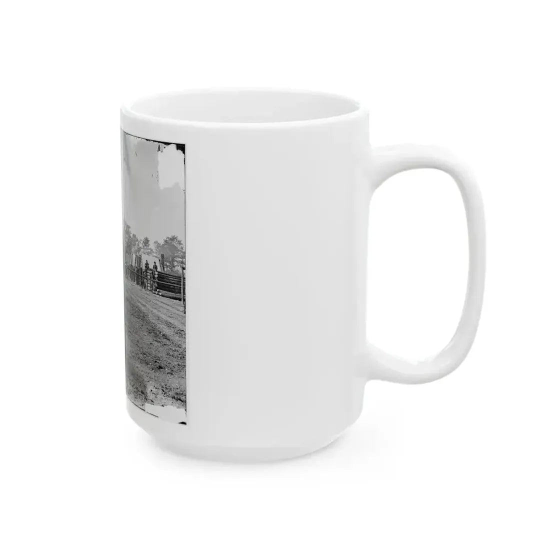 Bermuda Hundred, Virginia. Gen. Butler's Staff Officers Quarters (U.S. Civil War) White Coffee Mug - Go Mug Yourself