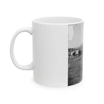 Bermuda Hundred, Virginia. Gen. Butler's Staff Officers Quarters (U.S. Civil War) White Coffee Mug - Go Mug Yourself