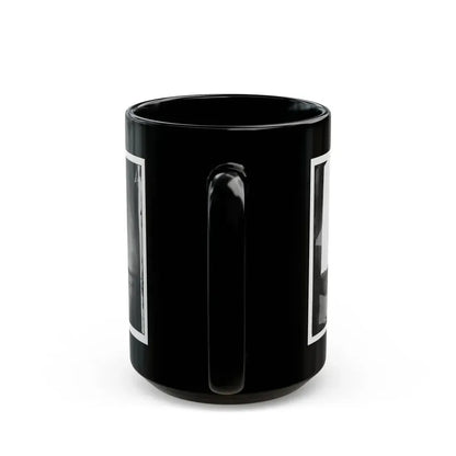 Bermuda Hundred, Virginia. Lookout Tower On Left Of Bermuda Hundred Line (U.S. Civil War) Black Coffee Mug - Go Mug Yourself