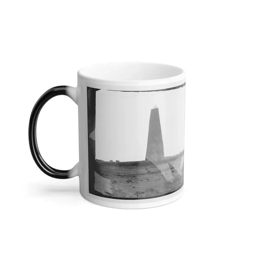 Bermuda Hundred, Virginia. Lookout Tower on Left of Bermuda Hundred Line (U.S. Civil War) Color Changing Coffee Mug 11oz - Go Mug Yourself