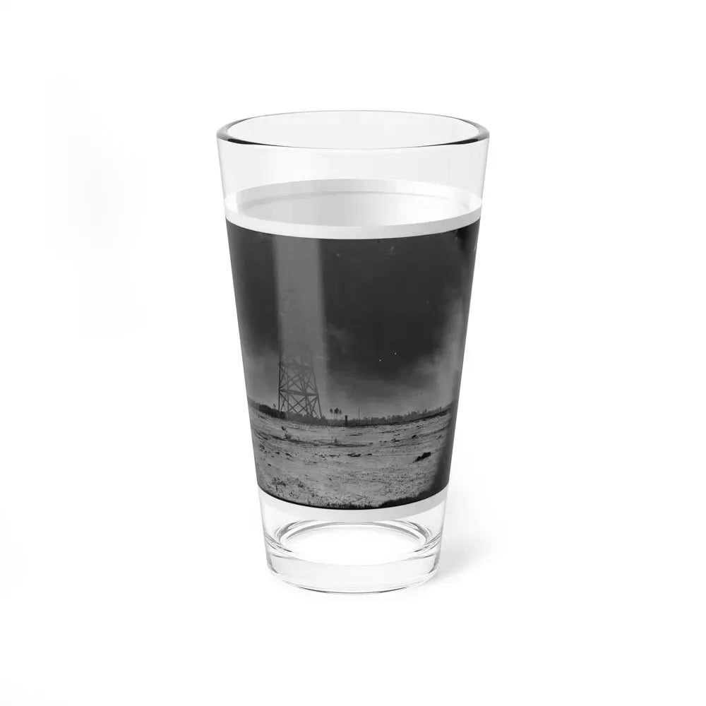 Bermuda Hundred, Virginia. Lookout Tower On Left Of Bermuda Hundred Line (U.S. Civil War) Pint Glass 16oz - Go Mug Yourself