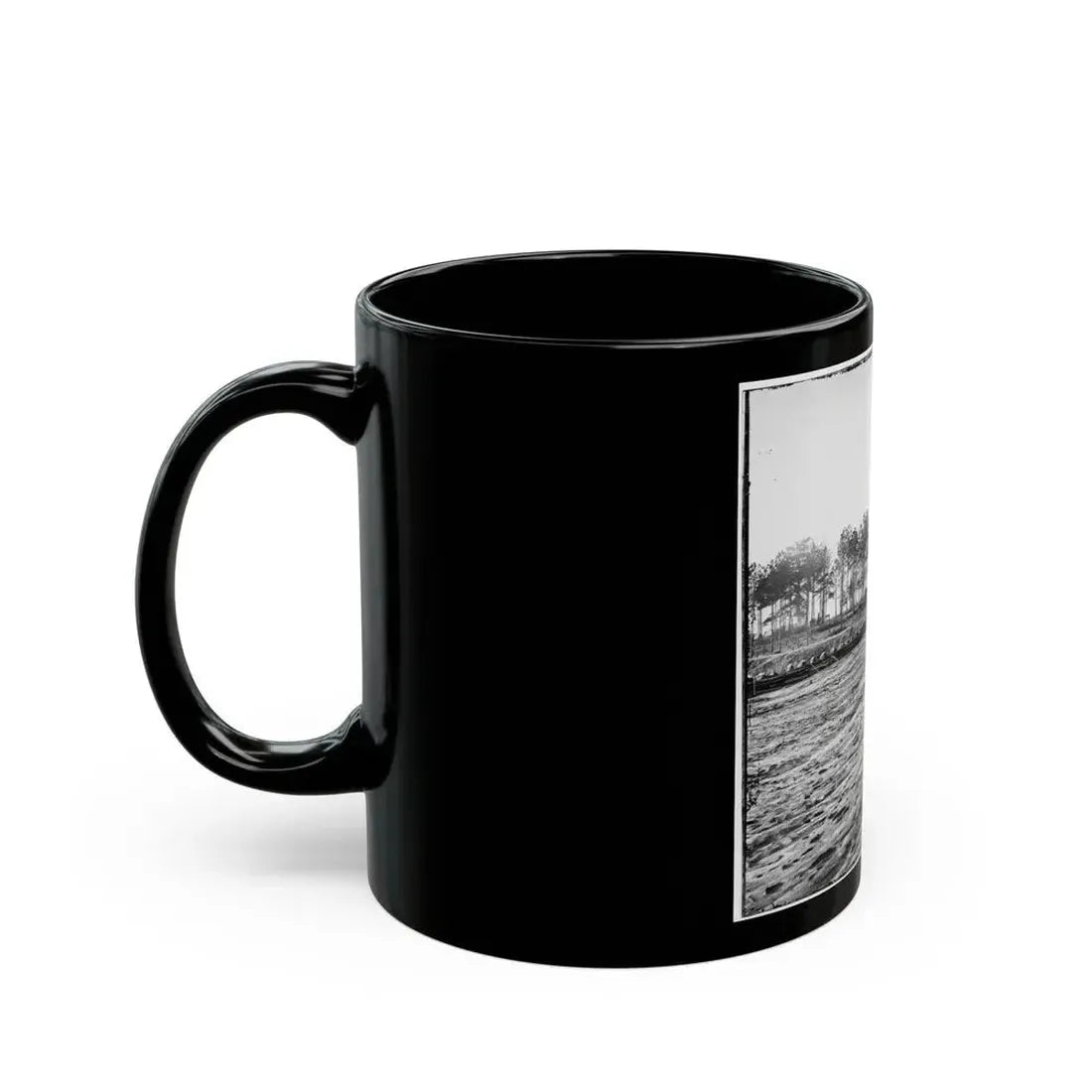Bermuda Hundred , Virginia. View (U.S. Civil War) Black Coffee Mug - Go Mug Yourself