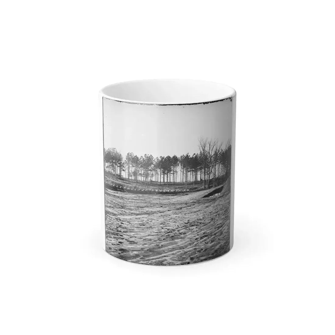 Bermuda Hundred , Virginia. View (U.S. Civil War) Color Changing Coffee Mug 11oz - Go Mug Yourself