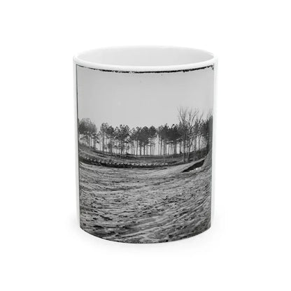 Bermuda Hundred , Virginia. View (U.S. Civil War) White Coffee Mug 11oz - Go Mug Yourself