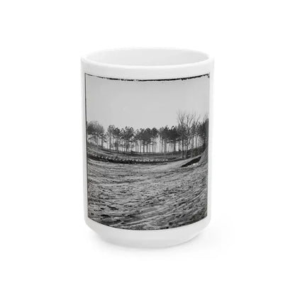Bermuda Hundred , Virginia. View (U.S. Civil War) White Coffee Mug 15oz - Go Mug Yourself