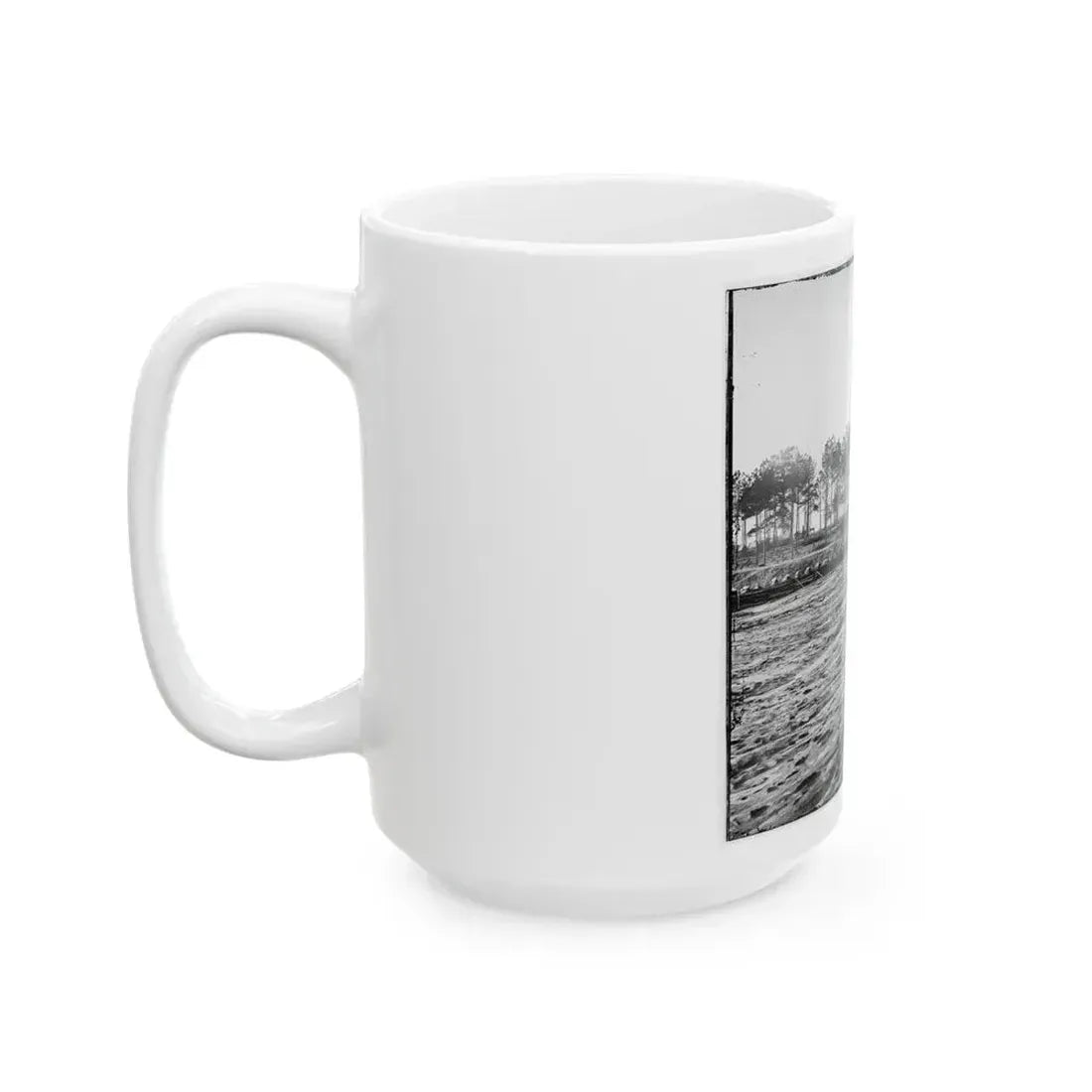 Bermuda Hundred , Virginia. View (U.S. Civil War) White Coffee Mug - Go Mug Yourself