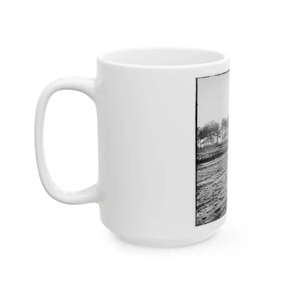 Bermuda Hundred , Virginia. View (U.S. Civil War) White Coffee Mug - Go Mug Yourself