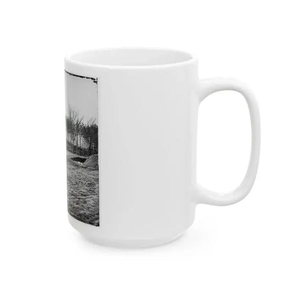 Bermuda Hundred , Virginia. View (U.S. Civil War) White Coffee Mug - Go Mug Yourself