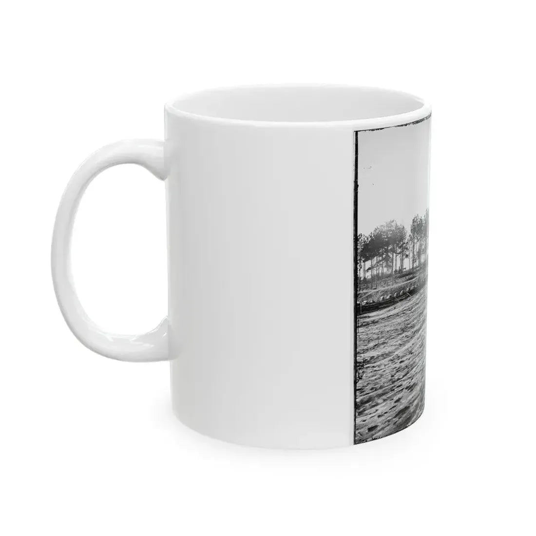 Bermuda Hundred , Virginia. View (U.S. Civil War) White Coffee Mug - Go Mug Yourself