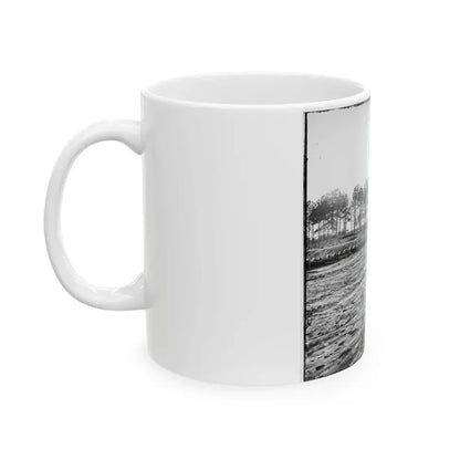 Bermuda Hundred , Virginia. View (U.S. Civil War) White Coffee Mug - Go Mug Yourself