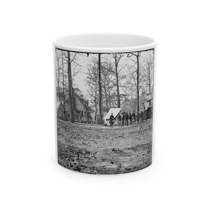 Bermuda Hundred, Virginia. Gen. Benjamin Butler's Headquarters (U.S. Civil War) White Coffee Mug-11oz-Go Mug Yourself