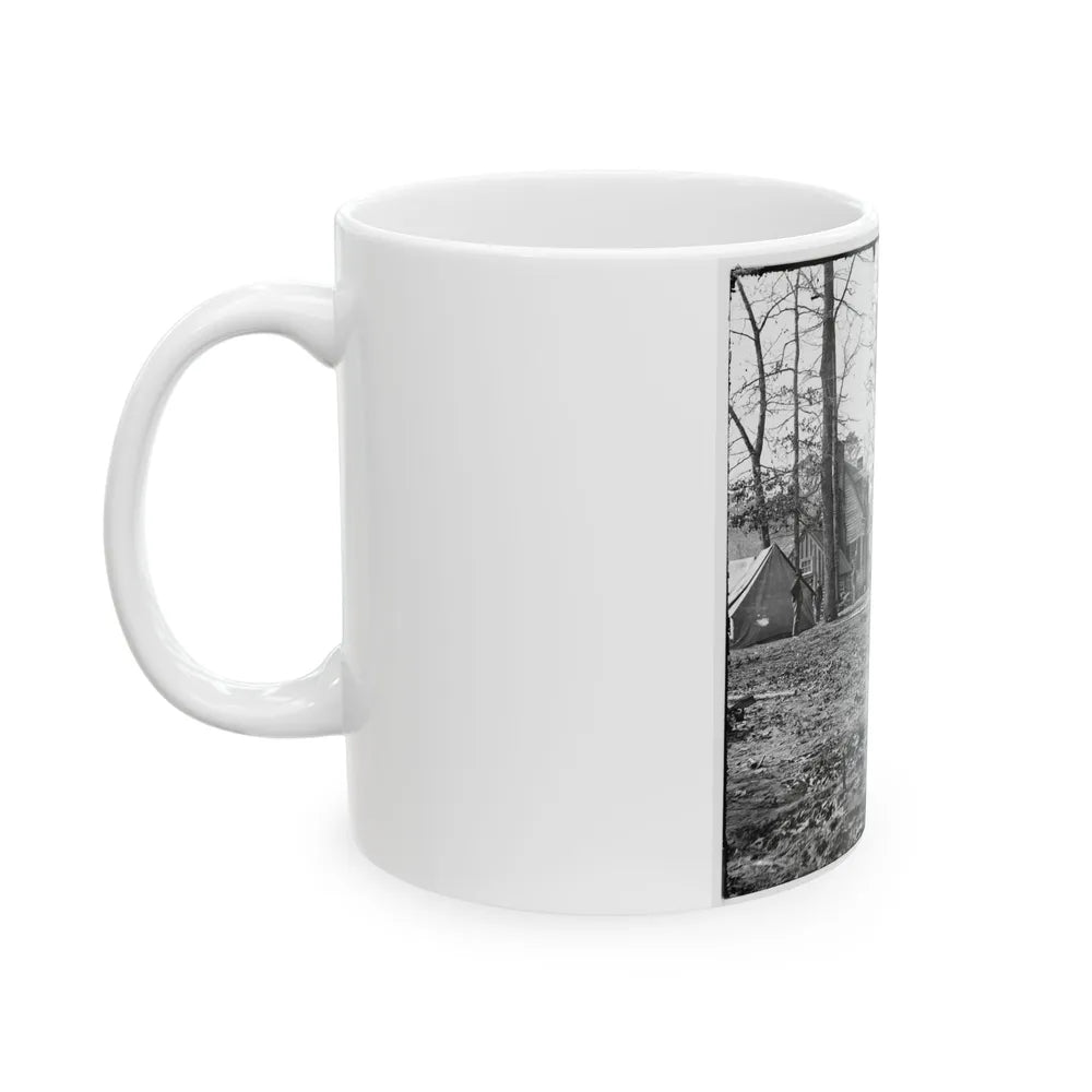 Bermuda Hundred, Virginia. Gen. Benjamin Butler's Headquarters (U.S. Civil War) White Coffee Mug-Go Mug Yourself