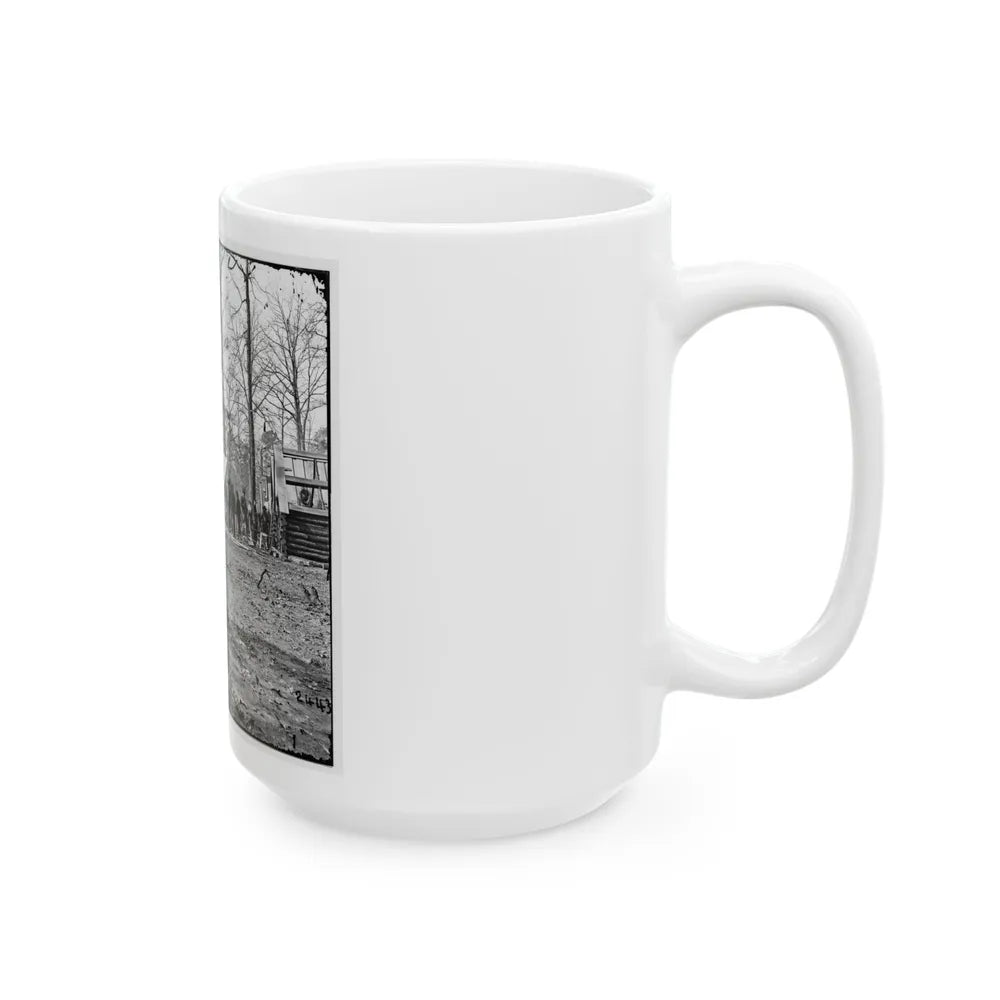 Bermuda Hundred, Virginia. Gen. Benjamin Butler's Headquarters (U.S. Civil War) White Coffee Mug-Go Mug Yourself