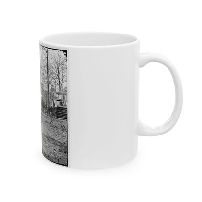 Bermuda Hundred, Virginia. Gen. Benjamin Butler's Headquarters (U.S. Civil War) White Coffee Mug-Go Mug Yourself