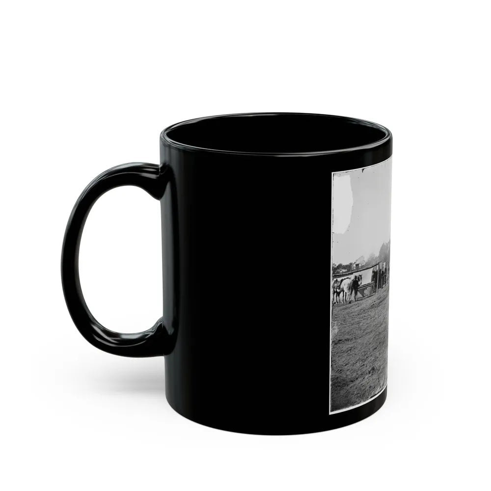 Bermuda Hundred, Virginia. Gen. Butler's Staff Officers Quarters (U.S. Civil War) Black Coffee Mug-Go Mug Yourself